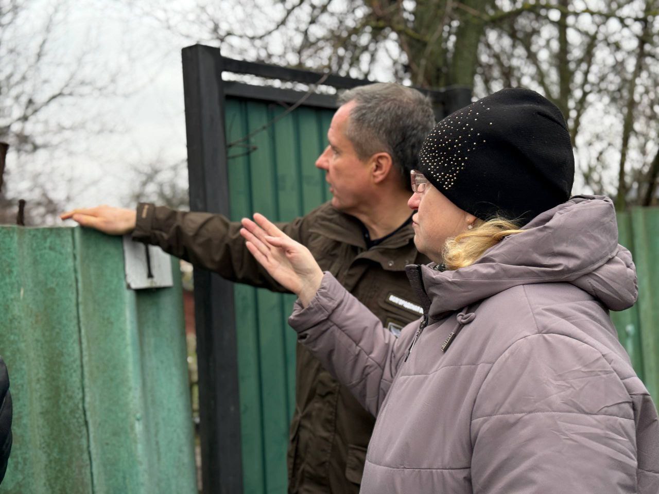 Вячеслав Гладков посетил место атаки дрона в Грайвороне Вячеслав Гладков посетил место атаки дрона в Грайвороне