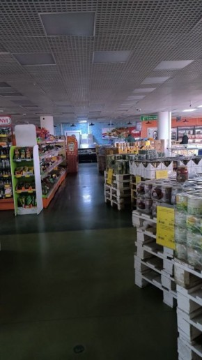 Крупный гипермаркет в белгородском «Мега Гринне» погрузился в полумрак