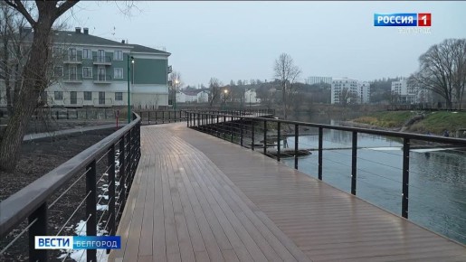 Правый берег Северского Донца преображается