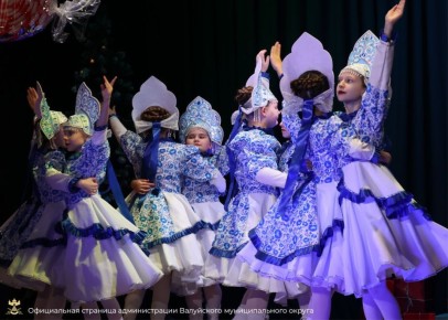 Состоялся новогодний праздник для одарённых детей