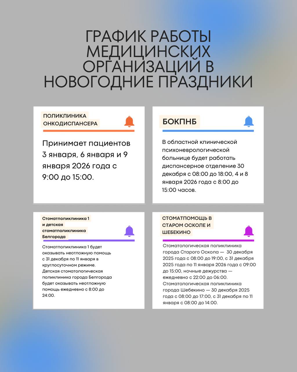 Андрей Иконников: Как будут работать медицинские организации в новогодние праздники? Андрей Иконников: Как будут работать медицинские организации в новогодние праздники?