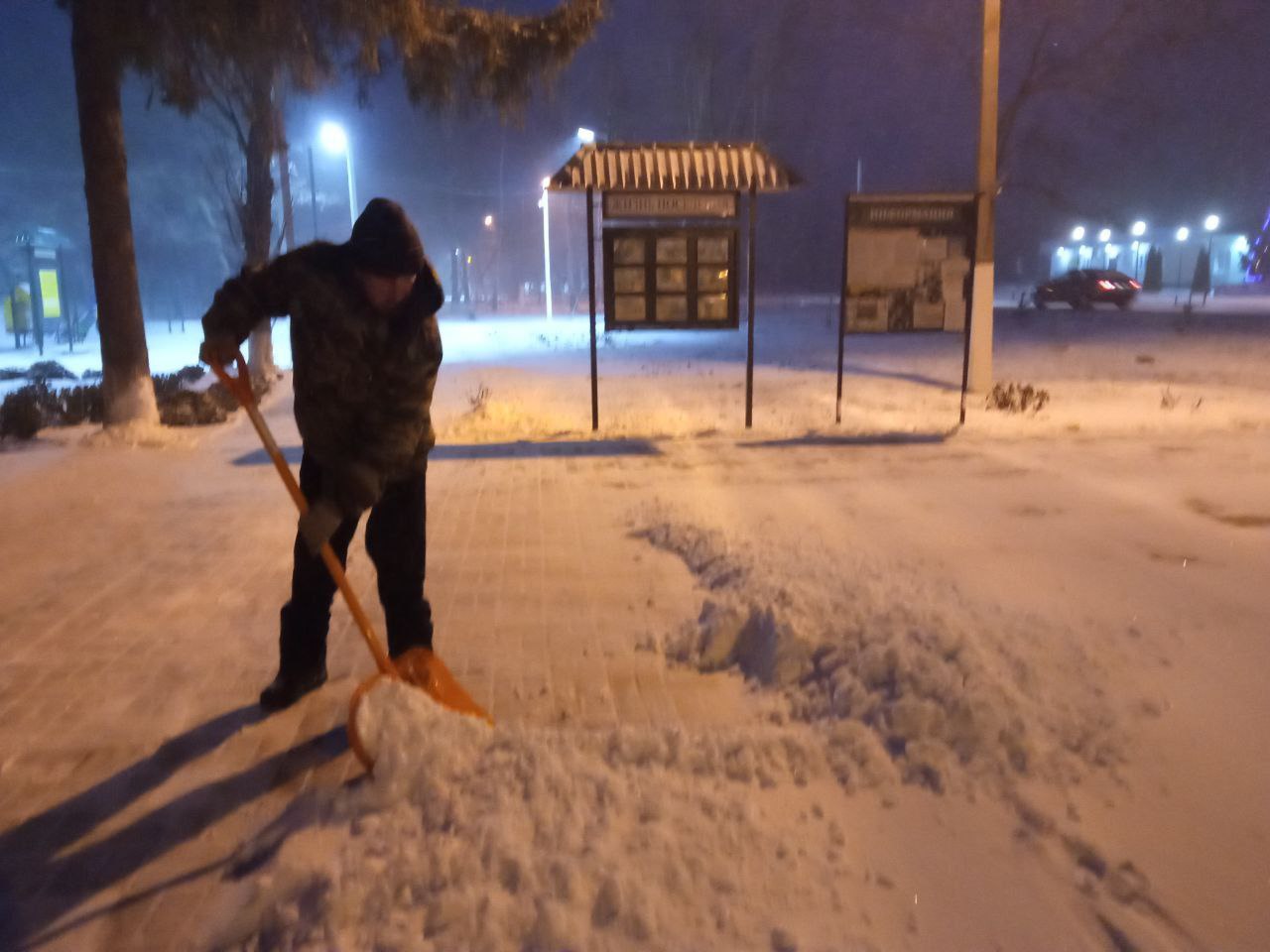 Галина Руденко: В нашем округе снова снег! Галина Руденко: В нашем округе снова снег!