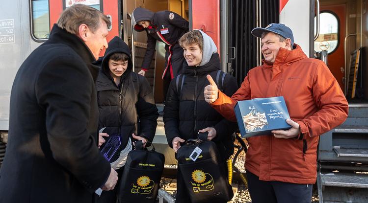 Победителей «Игр будущего» встретили в Белгороде