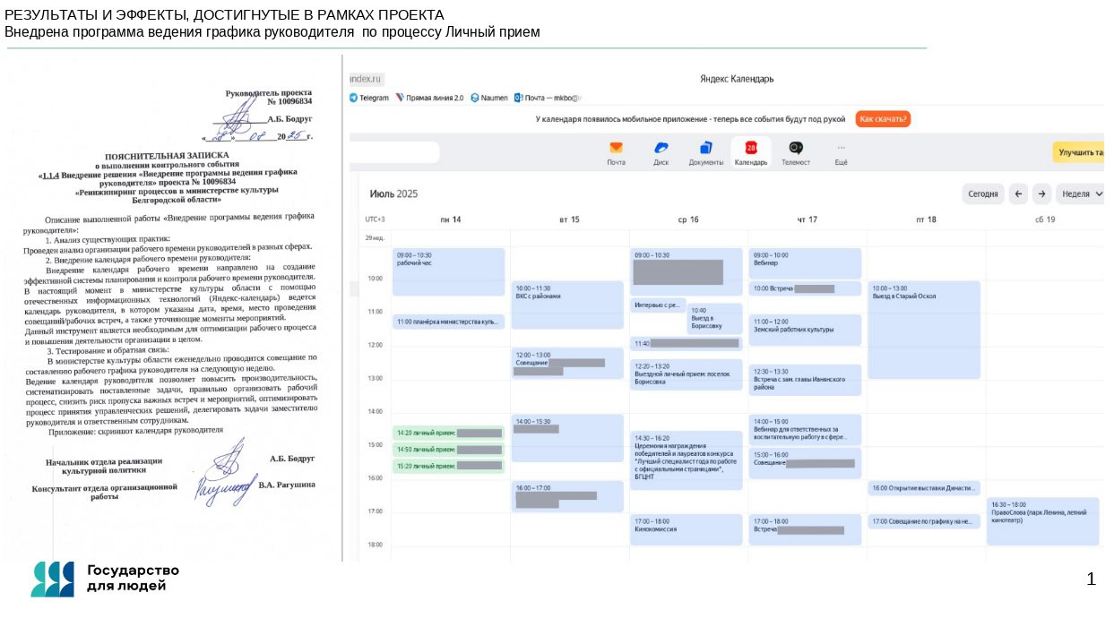 Завершён реинжиниринг 4 ключевых процессов в министерстве культуры Белгородской области Завершён реинжиниринг 4 ключевых процессов в министерстве культуры Белгородской области