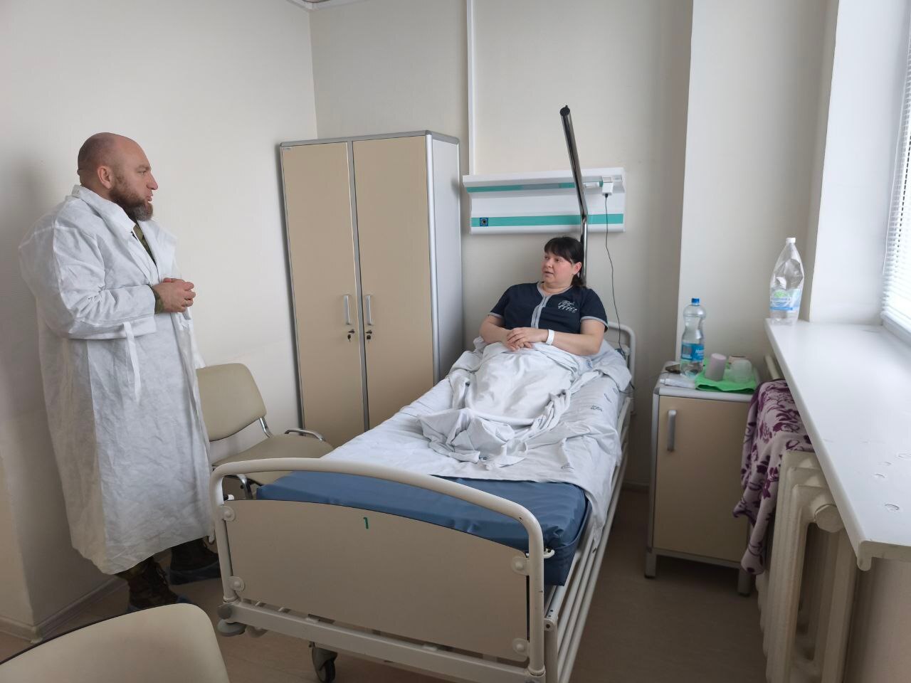 Дмитрий Панков навестил раненых жителей округа, которые сейчас проходят лечение в областных больницах Дмитрий Панков навестил раненых жителей округа, которые сейчас проходят лечение в областных больницах