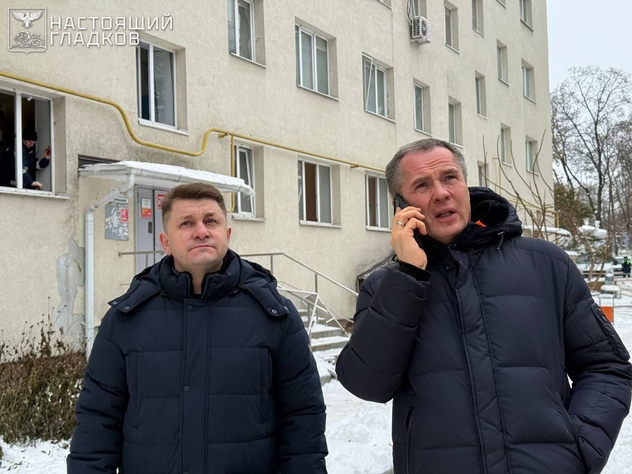 При обстреле Белгорода ранены две женщины При обстреле Белгорода ранены две женщины