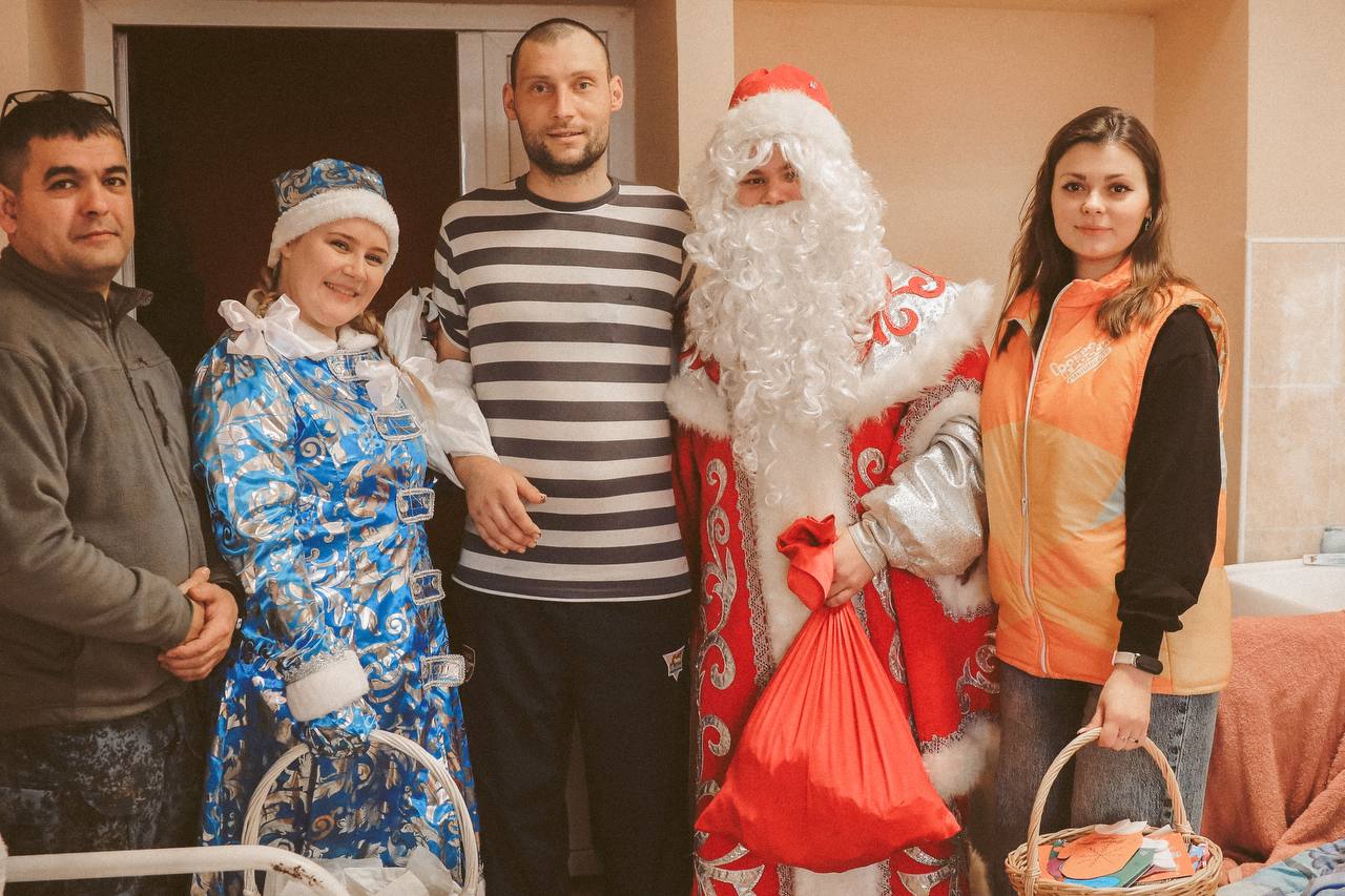 Новогоднее тепло — нашим защитникам