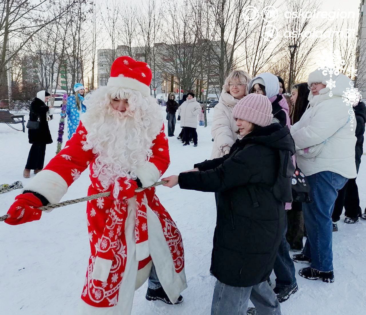 «Зимние забавы» для старооскольцев