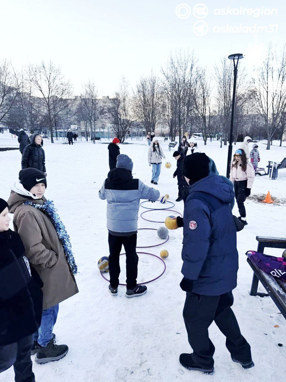 «Зимние забавы» для старооскольцев «Зимние забавы» для старооскольцев