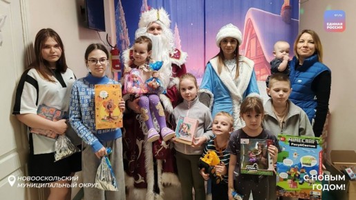 Новогодняя сказка для маленьких пациентов