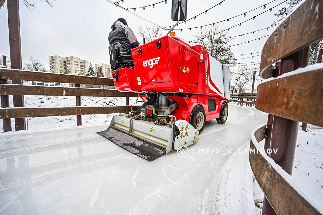 Сегодня в Белгороде вновь откроются сезонные катки