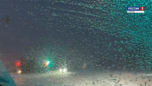 На дорогах – плохая видимость