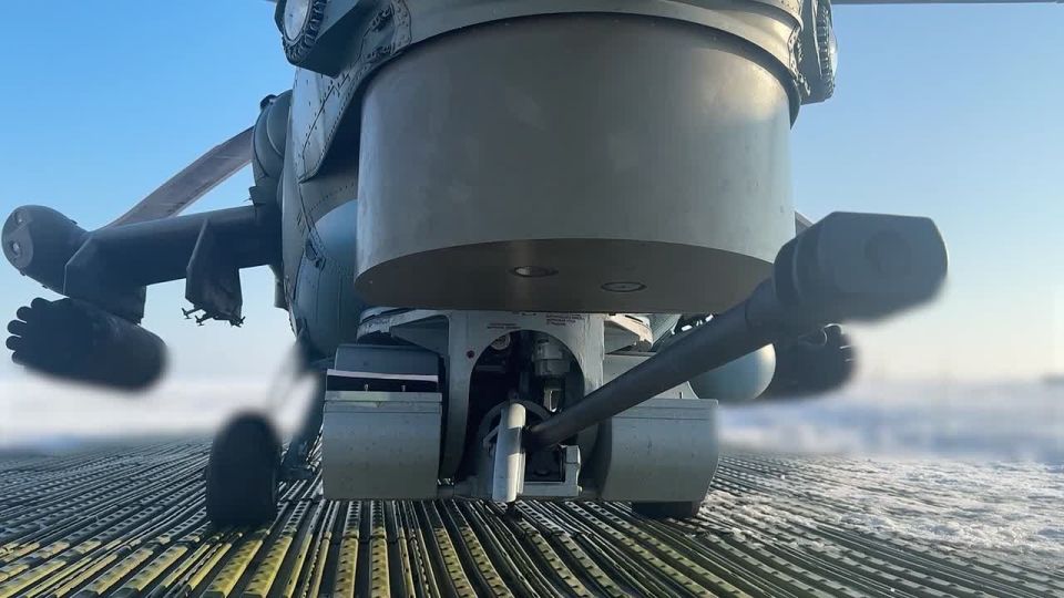 Экипаж Ми-28НМ сорвал ротацию сил ВСУ в зоне ответственности «северян»