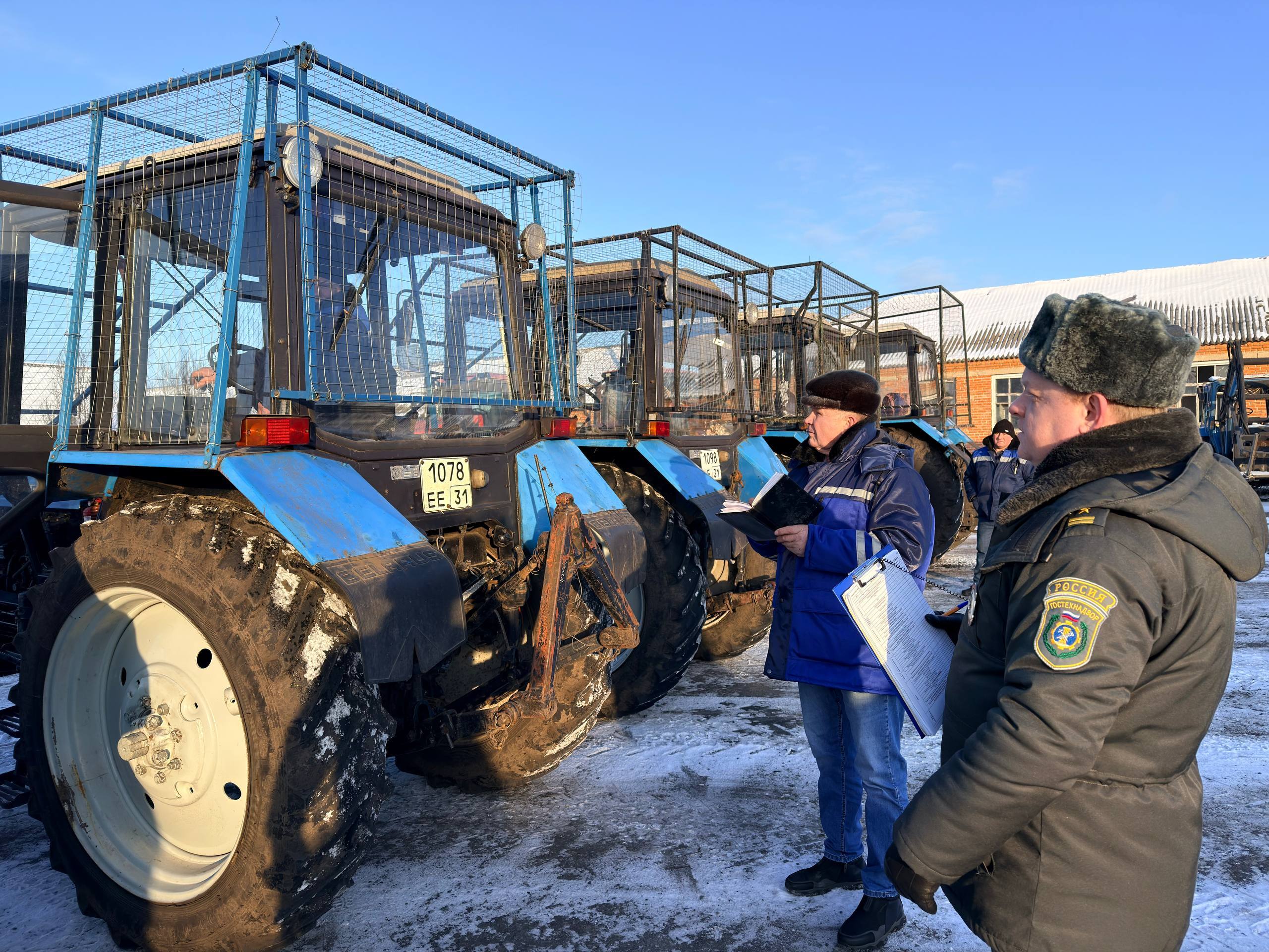 В Ракитянском округе приступили к проверке сельскохозяйственной техники