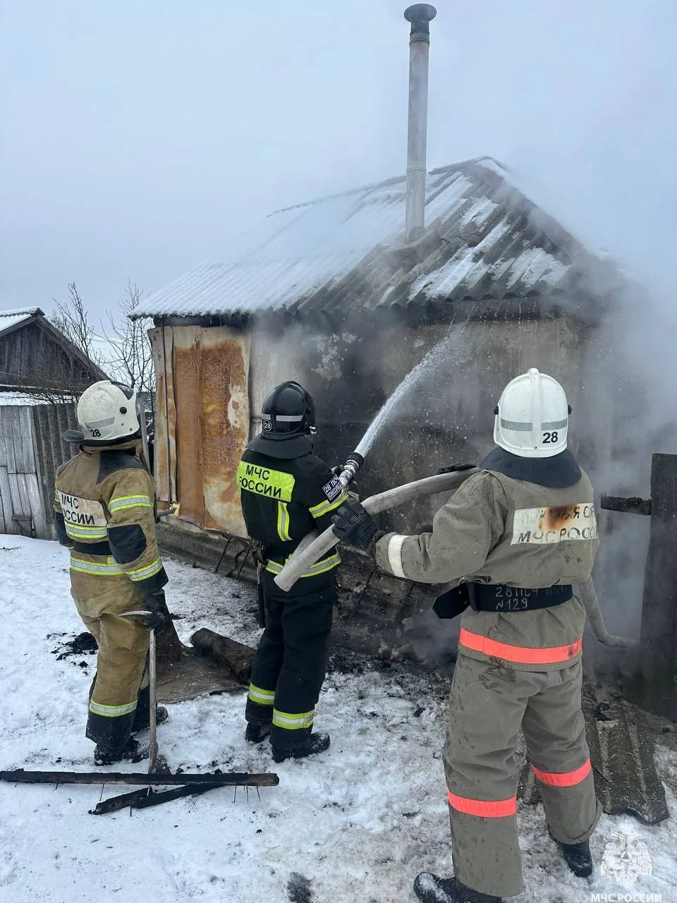 В огне погибли двое пожилых людей в Корочанском округе В огне погибли двое пожилых людей в Корочанском округе