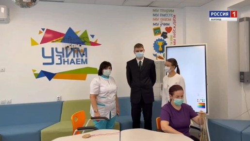 Погружение в будни детской областной больницы, «Святого Белогорья против детского рака», филиала фонда «Защитники Отечества» – и это лишь часть насыщенной программы дублёра главы региона Александра Шкодниченко