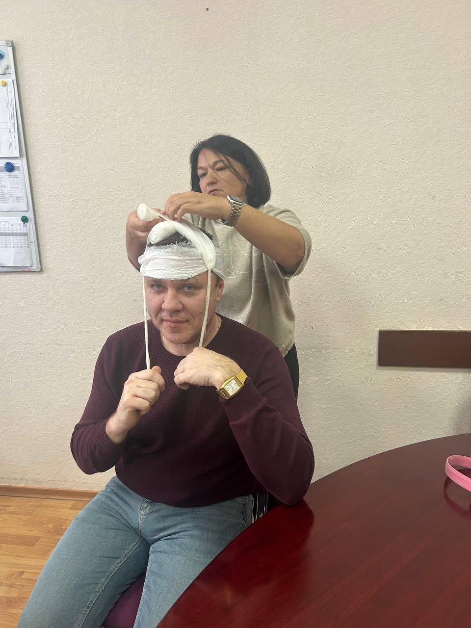 Владимир Переверзев: В Борисовском муниципальном округе продолжается серия обучающих мастер-классов по навыкам оказания первой доврачебной помощи для сотрудников предприятий и организаций