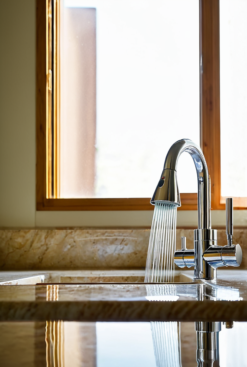 Как справиться с налетом и водяной жесткостью в ванной и на кухне