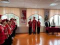 В Шараповской школе прошла церемония посвящения в ряды Юнармейцев учеников пятого класса