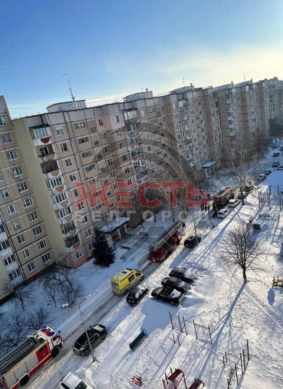 На Губкина в областном центре загорелась квартира на первом этаже МКД