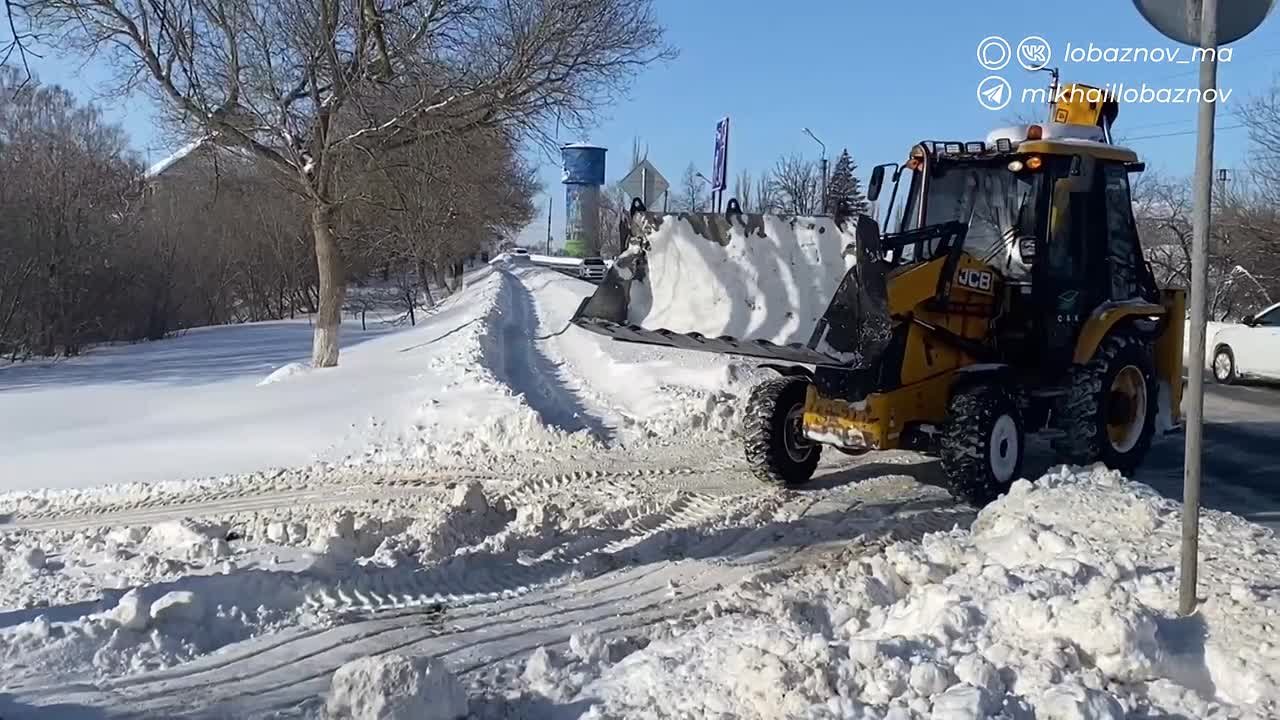 Михаил Лобазнов: Коммунальные службы округа продолжают работы по расчистке снега