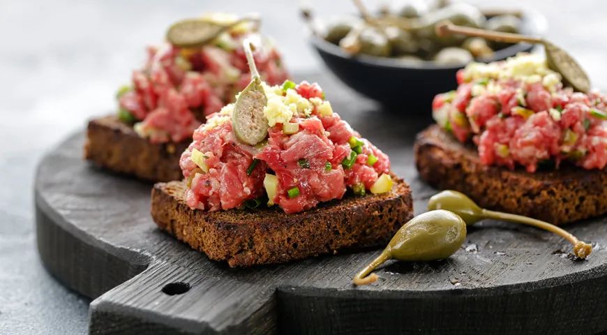 Овощной тартар с васаби: легкая закуска для любого повода