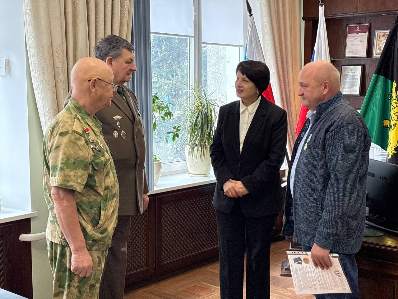 Татьяна Круглякова: Руководитель управления Малиновской сельской территории Александр Геннадьевич Игнатов удостоен медали «100 лет. Генерал армии Сухоруков Д.С.» Татьяна Круглякова: Руководитель управления Малиновской сельской территории Александр Геннадьевич Игнатов удостоен медали «100 лет. Генерал армии Сухоруков Д.С.»