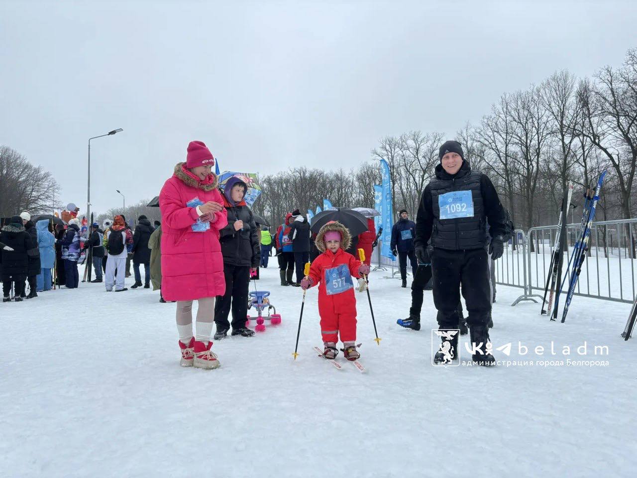 Более 1500 белгородцев объединила «Лыжня России» Более 1500 белгородцев объединила «Лыжня России»