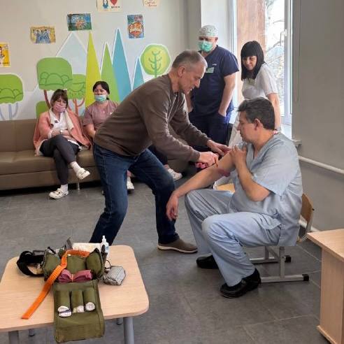 Татьяна Круглякова: Сотрудники Белгородской центральной районной больницы прошли курс по тактической медицине и оказании первой помощи в экстренных ситуациях