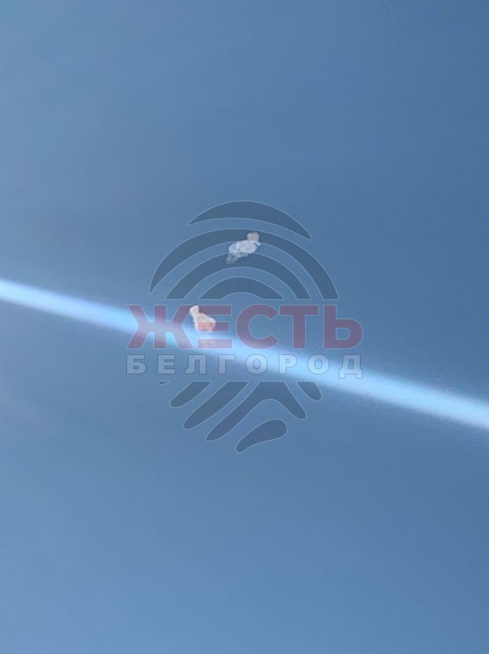 Хохлы ведут обстрел Белгорода из РСЗО - ПВО перехватывает цели