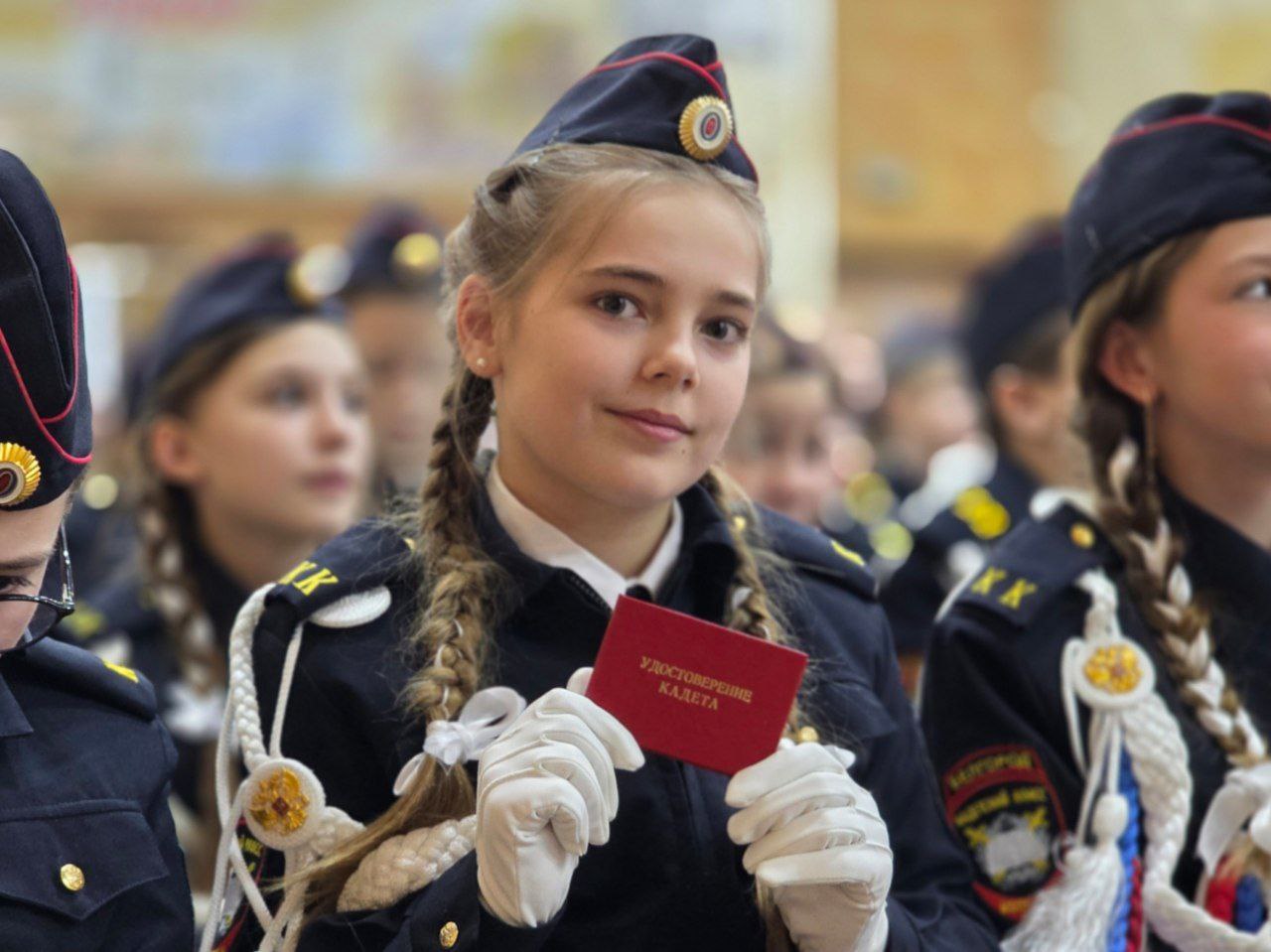 В Белгороде пополнялись ряды юных помощников полиции