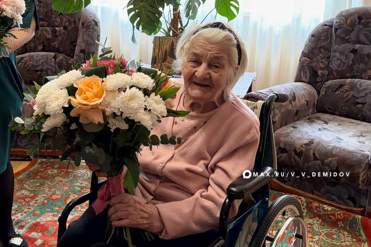 Валентин Демидов: 100 лет исполнилось ветерану Великой Отечественной войны Вере Михайловне Батраковой
