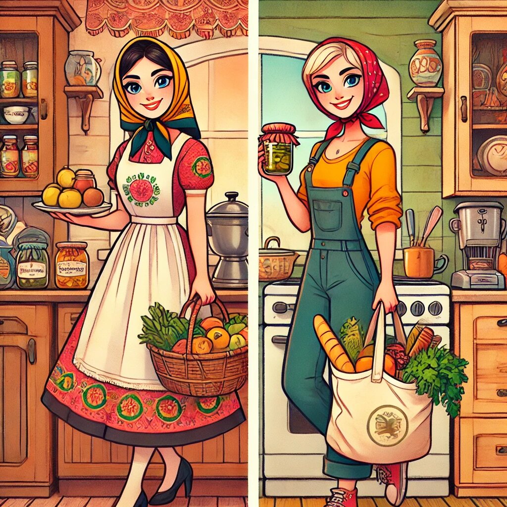 Привычки наших бабушек: от смеха до моды