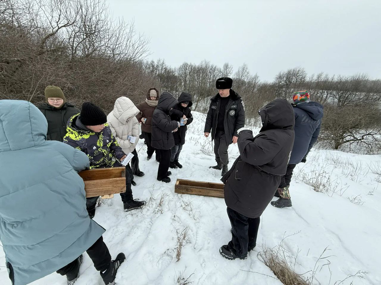 Олег Медведев: На территории государственного природного комплексного (ландшафтного) заказника регионального значения «Триречье» Яковлевского муниципального округа проведён учебно-методической практикум «Зимний маршрутный... Олег Медведев: На территории государственного природного комплексного (ландшафтного) заказника регионального значения «Триречье» Яковлевского муниципального округа проведён учебно-методической практикум «Зимний маршрутный...