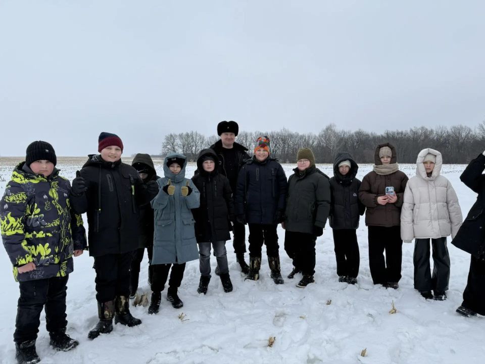 Олег Медведев: На территории государственного природного комплексного (ландшафтного) заказника регионального значения «Триречье» Яковлевского муниципального округа проведён учебно-методической практикум «Зимний маршрутный...