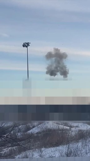 Пуск дрона-перехватчика "Елка" от первого лица и сбивание им украинского дрона-камикадзе в Белгородской области