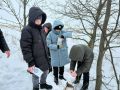 Школьники Яковлевского округа вышли на «зимнюю перепись» зверей в заказнике «Триречье»
