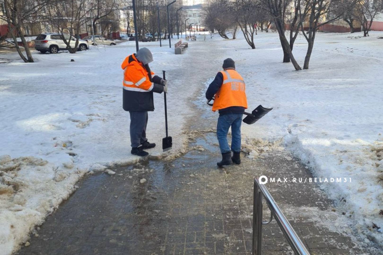 В Белгород пришла весна, коммунальные службы продолжают работать в усиленном режиме В Белгород пришла весна, коммунальные службы продолжают работать в усиленном режиме