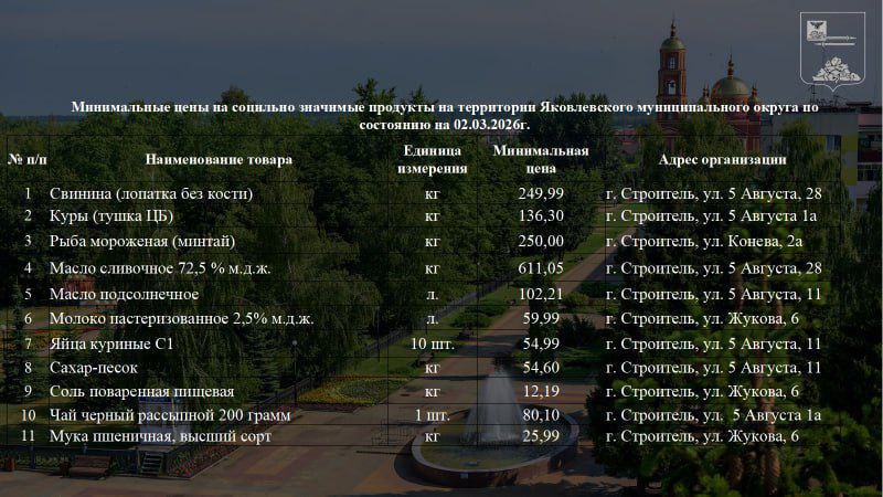 Уважаемые жители Яковлевского муниципального округа!