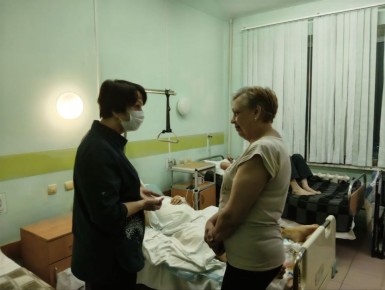 Татьяна Круглякова: Побывала в Белгородской городской больнице №2 и областной больнице