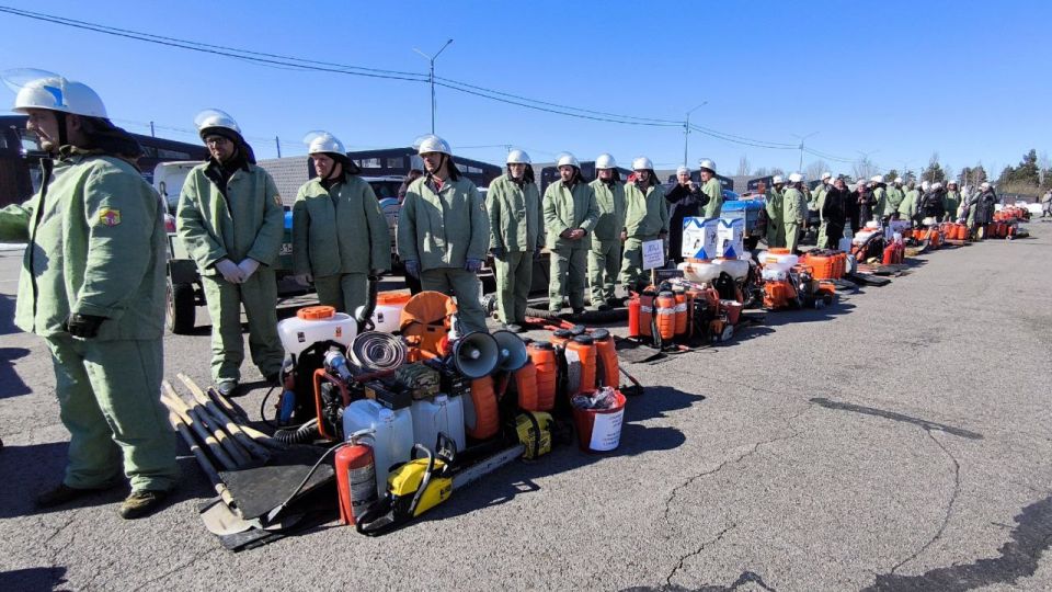 Андрей Миськов: Сегодня в округе специалисты регионального Совета безопасности и МЧС провели проверку готовности добровольных пожарных дружин к пожароопасному сезону 2026 года