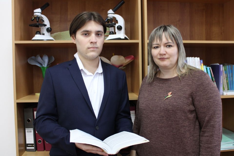 Ученик 11 класса Краснояружской СОШ №2 Владимир Таранов стал призёром регионального этапа Всероссийской олимпиады школьников по экологии