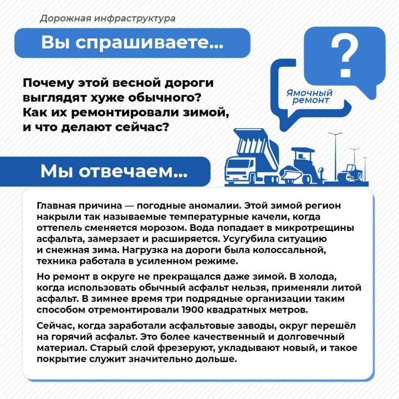 Дорогие старооскольцы!. Продолжаем ежедневную рубрику о ямочном ремонте в округе