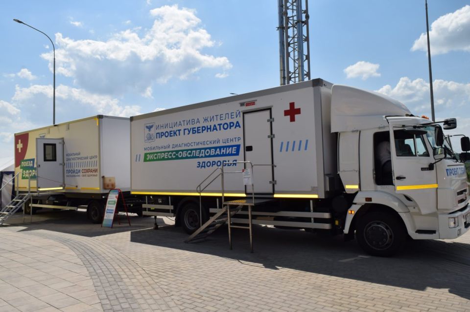 «Поезд здоровья» в очередной раз посетил Новооскольский муниципальный округ