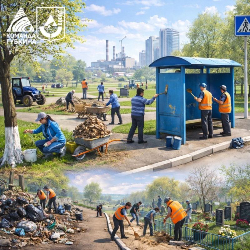 Весна — время перемен, и Губкинский округ встречает её масштабным месячником служения, старт которому дал Губернатор Белгородской области Вячеслав Гладков