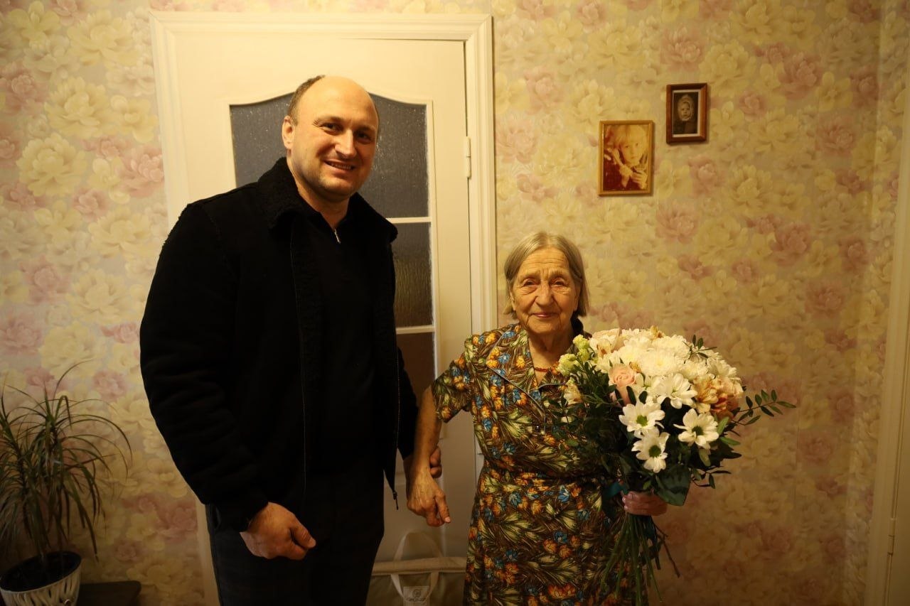 Андрей Гриднев: Сегодня свой 100-летний юбилей отмечает Клавдия Егоровна Барышникова Андрей Гриднев: Сегодня свой 100-летний юбилей отмечает Клавдия Егоровна Барышникова