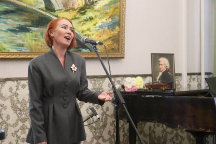 Учащиеся и преподаватели Краснояружской ДШИ стали участниками VII музыкальной гостиной, посвящённой 270-летию со дня рождения Вольфганга Амадея Моцарта