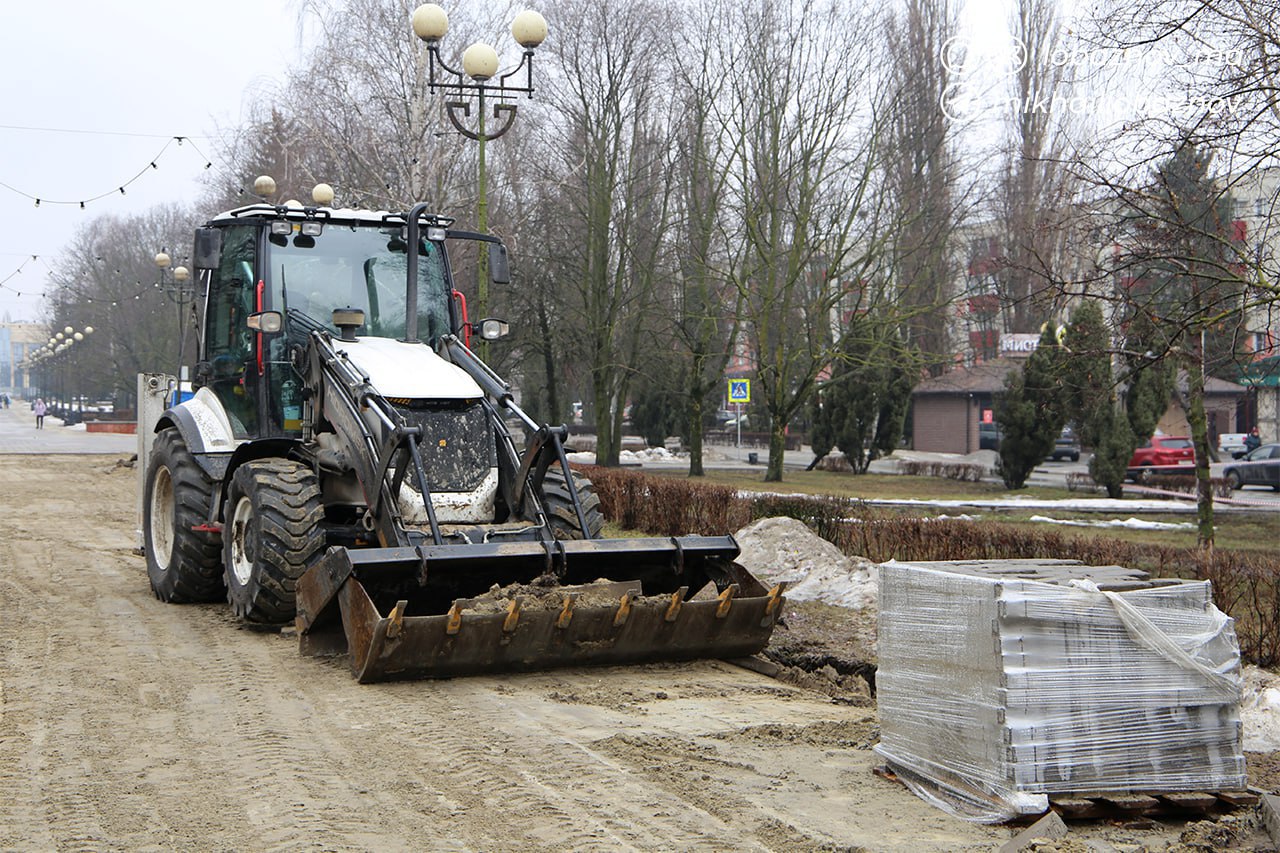 В Старом Осколе продолжаются работы по благоустройству В Старом Осколе продолжаются работы по благоустройству
