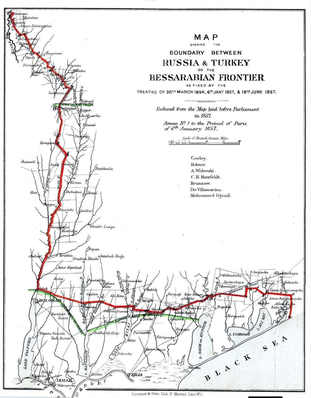18/30 марта 1856 года был подписан Парижский мирный договор, завершивший Крымскую войну (1853–1856)