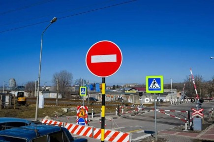 Так выглядит Кашарский проезд в Белгороде после начала строительства двухуровневой развязки